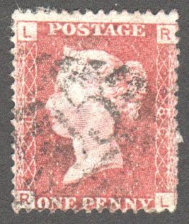 Great Britain Scott 33 Used Plate 86 - RL - Click Image to Close